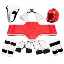 승마헬멧 삼성말에도 필요한 승마용품 태권도 세트 태권도 보호 장비 갑옷 킥복싱 권투, seven-piece set girl 2, height 150-170cm