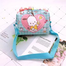 크로스백 스퀘어백 화장품가방 캐릭터가방 쿠로미 시나모롤 폼폼푸린 대용량 PU양면프린트 캐주얼 숄더백 워커백 소장가방 생일선물 스타일링 헬로키티 트윈스 트윈스타