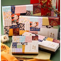 천운패키지 화과자박스(15구)춘하추동 1개 (305x185x(h)50mm), 단품