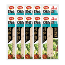 [냉장]하림 닭가슴살 리얼 소시지바 꼬치 허브 80g, 10개