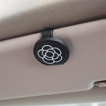 믹스MICS 자동차 썬글라스 클립 선글라스 클립 거치대 카드보관 선바이저 보관함 차량용 안경수납함 안경거치대 안경클립, 나이스 곰