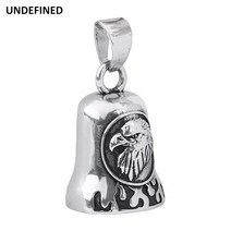 할리 부품 개조 악세사리 Skull Eagle 오토바이 벨 스테인레스 스틸 쿨 바이커 가드 벨 할리 인디언 치프, 02 Eagle Style