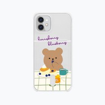 GTrend 베리베리 블루베리 아이폰 갤럭시 방탄카드젤리 케이스 아이폰13 갤럭시S22 시리즈 입고