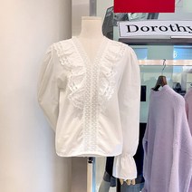 도로시홀릭 러블리퍼프블라우스(DO43641)