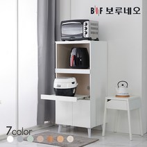 보루네오 레아 전자 렌지대 수납장 밥솥 레인지 오븐 에어프라이어 거래치대 장 선반 멀티 주방 부엌 가구 600, 워시