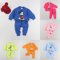 [이모맘] F/W 디즈니 정품 아동유아 미키와 친구들 상하세트 남매상하복 HB03