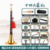 태평소 레슨 독학 풀 세트 초보자 취미 국악기 중고 배우기 초보 사물놀이 강좌 부는법 심심할때 할만한것, H 세트