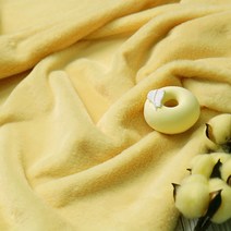 털원단 페이크퍼 에코퍼 밍크 극세사 54컬러, 라이트옐로우