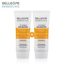 [1+1+핸드크림 본품 추가 증정] 셀레오페 유브이 쉴드 선 마스터 플러스 60ml+60ml
