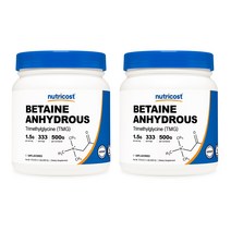 뉴트리코스트 베타인 Anhydrous 파우더, 500g, 2개
