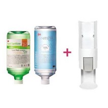 3M 새니타이저 손소독제 리필용 62% 9262R 70% 9270L 라운드형 디스펜서, 1세트