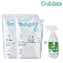 바이오클 펫 2리터+2리터+빈 용기 500ml/애견탈취제, 2리터+2리터애견탈취동물용의약외품