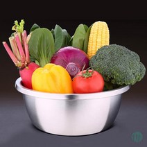 스텐 믹싱볼 32CM 쌀씻는볼 제빵믹싱볼 베이킹믹싱볼 스텐믹싱볼