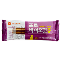 프로바이오펫츄 개별포장(10g) 노즈워크 산책간식 강아지 유산균 설사 변비개선 면역력강화 영양제, 1개(12g)