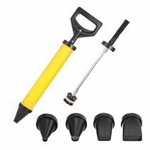 시멘트건 사춤기 미장 4MODE노즐 주입기 몰탈건 코킹건 필링 자흠식 노즐 벽 틈새 모르타르 diy공구 펌프건