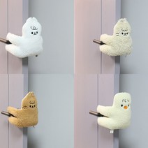 일상의정의 문닫힘방지 인형 문쾅방지 도어스토퍼 손끼임 방지 도어 쿠션, 02 문닫힘방지 스토퍼, 파스텔 핑크, 1개