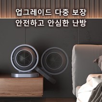 3초 금속 가열 신형 절전 가열 온풍기 사무실미니히터 욕실난방기 원룸온풍기, 유럽 규정 220V, 그레이*1 + 옐로우*1