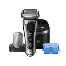 BRAUN 브라운 전기면도기 시리즈9 Pro Skin Plus 9586cc+리필세정액 +NEW 프로케어 헤드+세척&충전 스테이션 포함, 9586cc[9F86]_선택안함
