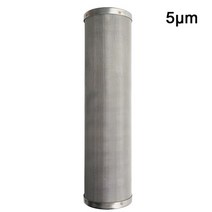 지하수 필터 10 인치 prefilter 물 여과기 스테인리스 스크린 성분 청소할 수 있습니다 ˚m/5, 02 5micron