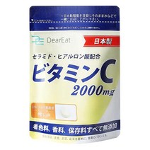 DearEat 비타민c 사프리 2000mg 240정 30일분 세라미드 히알루론산 배합