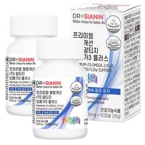 닥터시아닌 프리미엄 혈행개선 rTG 알티지 오메가3 플러스, 60캡슐, 2개