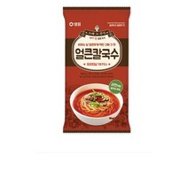 샘표 국수 얼큰 칼국수, 101g, 50개