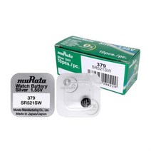 시계용건전지 무라타 379(SR521SW)(10알) 시계건전지 1.55V 리튬전지 시계용건전지 수은 배터리, ※­선택:상품선택▣