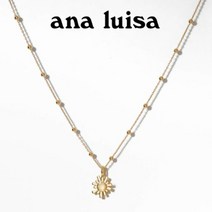 ANA LUISA 안나루이사 플라워 목걸이 14K 데일리 일상 축하 선물 명품 골드 REBECCA