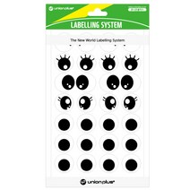 유니온플러스 unionplus 눈모양스티커(019) UL019 19mm 1개