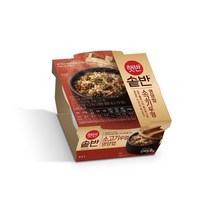 햇반 솥반 6입 7종 흑미밤찰밥/전복내장영양/소고기우엉/꿀약밥/버섯영양밥/뿌리채소영양밥/통곡물밥, 소고기우엉밥200gX6입