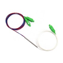 fdf 10pcs 10/90 20/80 30/70 40/60 50/50 35/65 25/7515/85 섬유 분배기 SC/APC 커넥터가있는 1x2 FBT, 06 35-65
