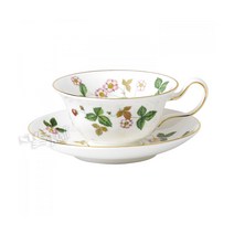 웨지우드 와일드스트로베리 티컵+받침 WEDGWOOD