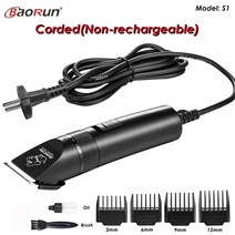 애견바리깡 애견 강아지 이발기 미용기 baorun p2 p3 p6 p9 s1 dog hair clipper 전문 애완 동물 손질 트리머 면도기 고양이 헤어 커터 전기 동물 이발, 상자 포함