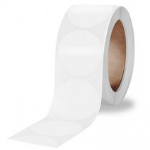 원형 투명 대용량 씰링 포장 스티커 500P, 38mm