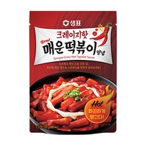 샘표 크레이지핫 매운떡볶이양념, 110g, 3개