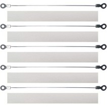 YongXuan 864598 Impulse Sealer Poly Bag Sealing Machine Accessories Repair Kit Heat Elements PTFE Cl, Diameter 0.02in