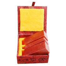 서예박사 전각석 황아석 세트 7푼 2.1cm 두인 케이스포함