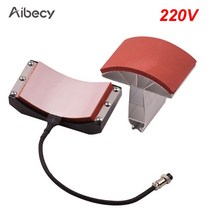 프레스 기 열 불도장 열전사 필름 머그컵전사 다리미 Aibecy-모자 캡 프레스 가열 전송 부착 실리카겔 5.5x, 02 220V