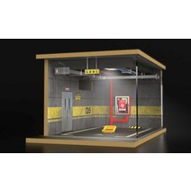 1대18 지하 차고 디오라마 아크릴 장식장 22종, 상품22