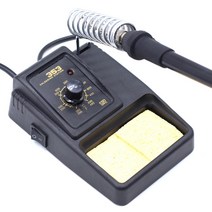 인두기 불도장 납땜 가변 온도 전기 납땜 인두 220 v 용접 솔더 재 작업 스테이션 스탠드 홀더 청소 스폰지, 한개옵션0