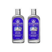 고다드 실버 폴리시 리퀴드 광택클리너, 2개, 210ml