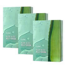 [김정문알로에]시즌4 라 센스 로에 큐어 알로에 슬라이스 젤리 마스크 10매, 10매입 x 3박스