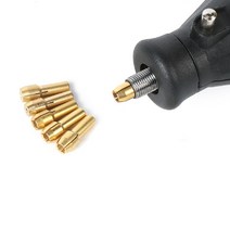 드레멜 조각기용 드릴척 콜렛척 샹크 비트 10개4.8