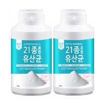 올바른습관 장까지살아가는유산균 복합 프로바이오틱스 21종 혼합 가루 장내유익균 300g 2통