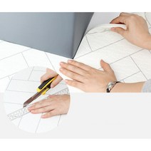 아카시아 셀프 시공 층간소음 매트 1M부터 / 거실 복도 틈새 아기 강아지 롤매트 고경도, 마블, 그레이