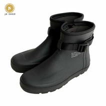 장화 레인부츠 모디 마르케 숏 차콜 화이트 문스타 여성장화