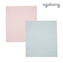 아가방 안양점@멋스러운 입체패턴의 블랭킷@포근하고 소프트한 터치감의 두가지컬러@핑크 민트, 핑크