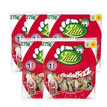 루띠 콜라비즈 젤리 275g Lutti Colabizz Bonbons, 5팩