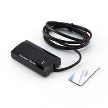 Voltmeter LED Display Digital Panel Volt Voltage Meter Tester Detector 12V For Car Motorcycles, 03 Yellow