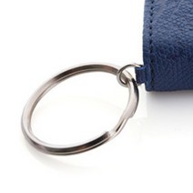 25mm 납작열쇠고리링 연결키링 은색, 대 (12개)